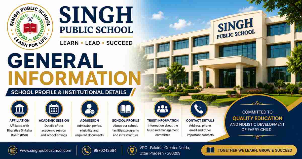 General Information -Singh Public School